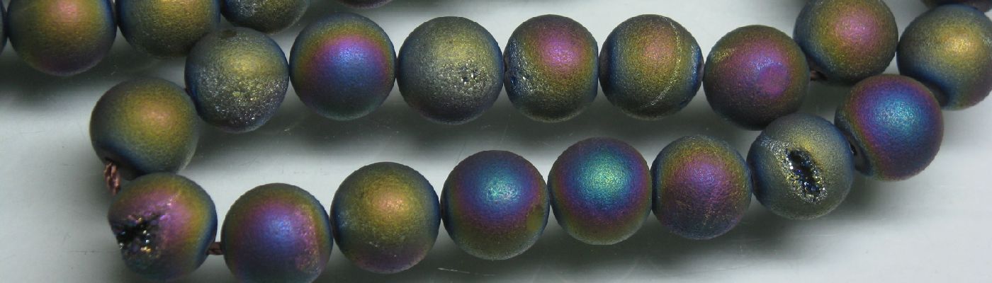 14-023ドゥルージーアゲートビーズ