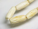 TOKO-BEADS AB180-01N Bone bead (strand) 6~7mm AB180-01N ボーンビーズ（連） 6~7mm Asian bead & African bead  Handmade,Lampeork,bead,asia,india,ethnic,parts,accessory,beads とんぼ玉,ビーズ,トンボ玉,アジア,インド,エスニック,手作り,パーツ,アクセサリー