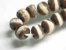 TOKO-BEADS AB183-34N Bone bead (strand) 8~9mm AB183-34N ボーンビーズ（連） 8~9mm Asian bead & African bead  Handmade,Lampeork,bead,asia,india,ethnic,parts,accessory,beads とんぼ玉,ビーズ,トンボ玉,アジア,インド,エスニック,手作り,パーツ,アクセサリー