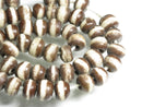 TOKO-BEADS AB183-34N Bone bead (strand) 8~9mm AB183-34N ボーンビーズ（連） 8~9mm Asian bead & African bead  Handmade,Lampeork,bead,asia,india,ethnic,parts,accessory,beads とんぼ玉,ビーズ,トンボ玉,アジア,インド,エスニック,手作り,パーツ,アクセサリー