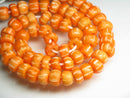 TOKO-BEADS AB183-61N Bone bead (strand) 8.5~9mm AB183-61N ボーンビーズ（連） 8.5~9mm Asian bead & African bead  Handmade,Lampeork,bead,asia,india,ethnic,parts,accessory,beads とんぼ玉,ビーズ,トンボ玉,アジア,インド,エスニック,手作り,パーツ,アクセサリー