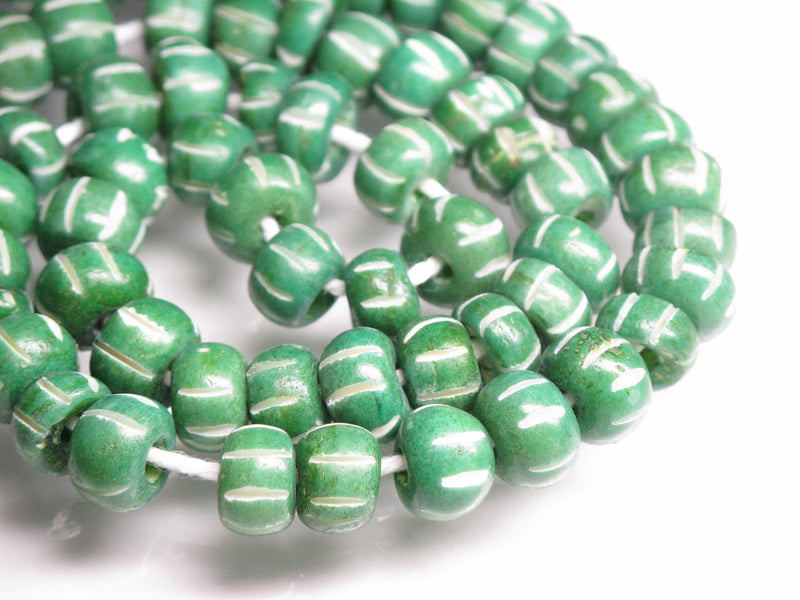 TOKO-BEADS AB183N-64 Bone bead (strand) 8.5~9mm AB183N-64 ボーンビーズ（連） 8.5~9mm Asian bead & African bead  Handmade,Lampeork,bead,asia,india,ethnic,parts,accessory,beads とんぼ玉,ビーズ,トンボ玉,アジア,インド,エスニック,手作り,パーツ,アクセサリー
