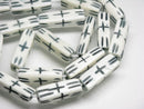 TOKO-BEADS AB184-14N Bone bead (strand) 6.5~7mm AB184-14N ボーンビーズ（連） 6.5~7mm Asian bead & African bead  Handmade,Lampeork,bead,asia,india,ethnic,parts,accessory,beads とんぼ玉,ビーズ,トンボ玉,アジア,インド,エスニック,手作り,パーツ,アクセサリー