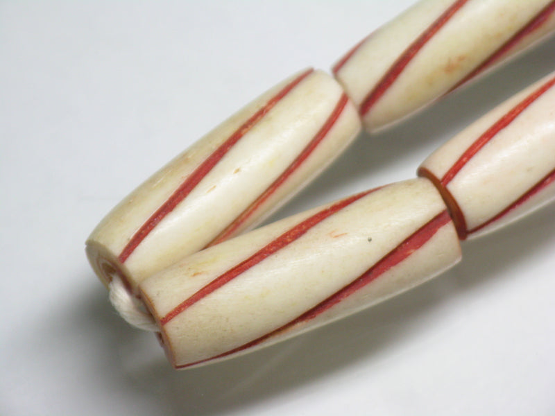 TOKO-BEADS AB184-21N Bone bead (strand) 6.5~10mm AB184-21N ボーンビーズ（連） 6.5~10mm Asian bead & African bead  Handmade,Lampeork,bead,asia,india,ethnic,parts,accessory,beads とんぼ玉,ビーズ,トンボ玉,アジア,インド,エスニック,手作り,パーツ,アクセサリー