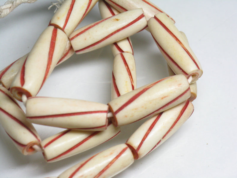 TOKO-BEADS AB184-21N Bone bead (strand) 6.5~10mm AB184-21N ボーンビーズ（連） 6.5~10mm Asian bead & African bead  Handmade,Lampeork,bead,asia,india,ethnic,parts,accessory,beads とんぼ玉,ビーズ,トンボ玉,アジア,インド,エスニック,手作り,パーツ,アクセサリー