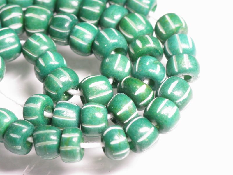 TOKO-BEADS AB191N-36 Bone bead (strand) 8~9mm AB191N-36 ボーンビーズ（連） 8~9mm Asian bead & African bead  Handmade,Lampeork,bead,asia,india,ethnic,parts,accessory,beads とんぼ玉,ビーズ,トンボ玉,アジア,インド,エスニック,手作り,パーツ,アクセサリー