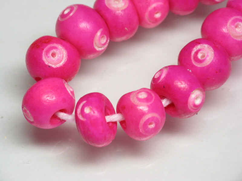 TOKO-BEADS AB195-65N Bone bead (strand) 8~9.5mm AB195-65N ボーンビーズ（連） 8~9.5mm Asian bead & African bead  Handmade,Lampeork,bead,asia,india,ethnic,parts,accessory,beads とんぼ玉,ビーズ,トンボ玉,アジア,インド,エスニック,手作り,パーツ,アクセサリー