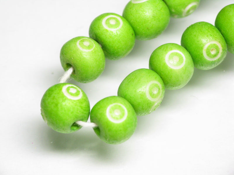 TOKO-BEADS AB195-67N Bone bead (strand) 8~9.5mm AB195-67N ボーンビーズ（連） 8~9.5mm Asian bead & African bead  Handmade,Lampeork,bead,asia,india,ethnic,parts,accessory,beads とんぼ玉,ビーズ,トンボ玉,アジア,インド,エスニック,手作り,パーツ,アクセサリー