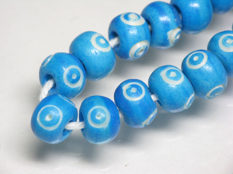 TOKO-BEADS AB195-69N Bone bead (strand) 8~9.5mm AB195-69N ボーンビーズ（連） 8~9.5mm Asian bead & African bead  Handmade,Lampeork,bead,asia,india,ethnic,parts,accessory,beads とんぼ玉,ビーズ,トンボ玉,アジア,インド,エスニック,手作り,パーツ,アクセサリー