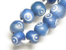 TOKO-BEADS AB195-70N Bone bead (strand) 8~9.5mm AB195-70N ボーンビーズ（連） 8~9.5mm Asian bead & African bead  Handmade,Lampeork,bead,asia,india,ethnic,parts,accessory,beads とんぼ玉,ビーズ,トンボ玉,アジア,インド,エスニック,手作り,パーツ,アクセサリー