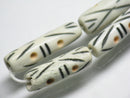 TOKO-BEADS AB195-07N Bone bead (strand) 5.5~7mm AB195-07N ボーンビーズ（連） 5.5~7mm Asian bead & African bead  Handmade,Lampeork,bead,asia,india,ethnic,parts,accessory,beads とんぼ玉,ビーズ,トンボ玉,アジア,インド,エスニック,手作り,パーツ,アクセサリー