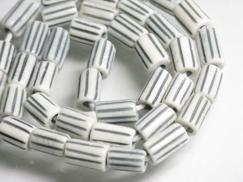 TOKO-BEADS AB195-34N Bone bead (strand) 5.5~6mm AB195-34N ボーンビーズ（連） 5.5~6mm Asian bead & African bead  Handmade,Lampeork,bead,asia,india,ethnic,parts,accessory,beads とんぼ玉,ビーズ,トンボ玉,アジア,インド,エスニック,手作り,パーツ,アクセサリー