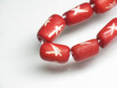 TOKO-BEADS AB196-27N Bone bead (strand) 5~9mm AB196-27N ボーンビーズ（連） 5~9mm Asian bead & African bead  Handmade,Lampeork,bead,asia,india,ethnic,parts,accessory,beads とんぼ玉,ビーズ,トンボ玉,アジア,インド,エスニック,手作り,パーツ,アクセサリー