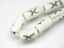 TOKO-BEADS AB196-31N Bone bead (strand) 5~7mm AB196-31N ボーンビーズ（連） 5~7mm Asian bead & African bead  Handmade,Lampeork,bead,asia,india,ethnic,parts,accessory,beads とんぼ玉,ビーズ,トンボ玉,アジア,インド,エスニック,手作り,パーツ,アクセサリー