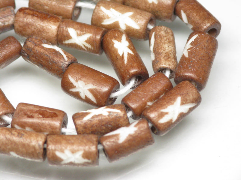 TOKO-BEADS AB196-32N Bone bead (strand) 5~7mm AB196-32N ボーンビーズ（連） 5~7mm Asian bead & African bead  Handmade,Lampeork,bead,asia,india,ethnic,parts,accessory,beads とんぼ玉,ビーズ,トンボ玉,アジア,インド,エスニック,手作り,パーツ,アクセサリー