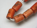 TOKO-BEADS AB196-34N Bone bead (strand) 7~8mm AB196-34N ボーンビーズ（連） 7~8mm Asian bead & African bead  Handmade,Lampeork,bead,asia,india,ethnic,parts,accessory,beads とんぼ玉,ビーズ,トンボ玉,アジア,インド,エスニック,手作り,パーツ,アクセサリー