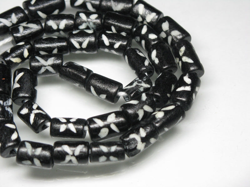 TOKO-BEADS AB196-35N Bone bead (strand) 5.5~7mm AB196-35N ボーンビーズ（連） 5.5~7mm Asian bead & African bead  Handmade,Lampeork,bead,asia,india,ethnic,parts,accessory,beads とんぼ玉,ビーズ,トンボ玉,アジア,インド,エスニック,手作り,パーツ,アクセサリー