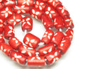TOKO-BEADS AB196-36N Bone bead (strand) 5.5~7mm AB196-36N ボーンビーズ（連） 5.5~7mm Asian bead & African bead  Handmade,Lampeork,bead,asia,india,ethnic,parts,accessory,beads とんぼ玉,ビーズ,トンボ玉,アジア,インド,エスニック,手作り,パーツ,アクセサリー