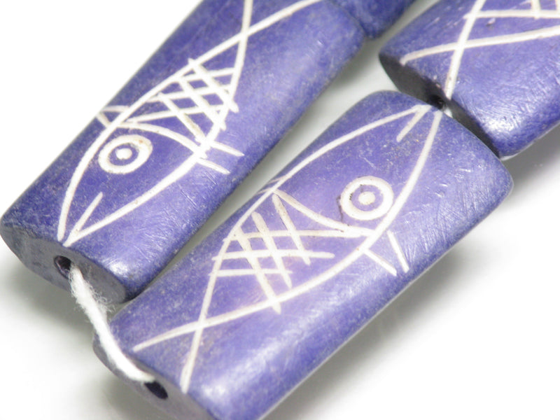 TOKO-BEADS AB200-92N Bone bead (Fish) (strand) 13~15mm AB200-92N ボーンビーズ（魚）（連） 13~15mm Asian bead & African bead  Handmade,Lampeork,bead,asia,india,ethnic,parts,accessory,beads とんぼ玉,ビーズ,トンボ玉,アジア,インド,エスニック,手作り,パーツ,アクセサリー