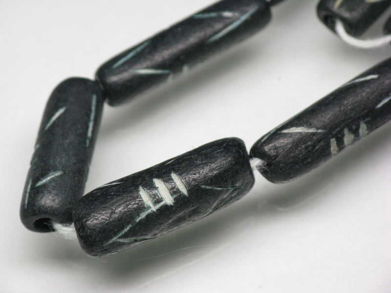 TOKO-BEADS AB202N-05 Bone bead (strand) 6~7mm AB202N-05 ボーンビーズ（連） 6~7mm Asian bead & African bead  Handmade,Lampeork,bead,asia,india,ethnic,parts,accessory,beads とんぼ玉,ビーズ,トンボ玉,アジア,インド,エスニック,手作り,パーツ,アクセサリー