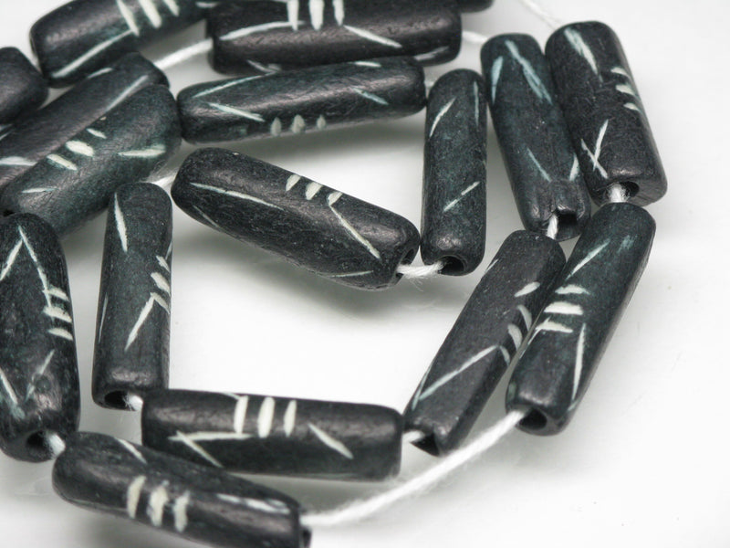 TOKO-BEADS AB202N-05 Bone bead (strand) 6~7mm AB202N-05 ボーンビーズ（連） 6~7mm Asian bead & African bead  Handmade,Lampeork,bead,asia,india,ethnic,parts,accessory,beads とんぼ玉,ビーズ,トンボ玉,アジア,インド,エスニック,手作り,パーツ,アクセサリー