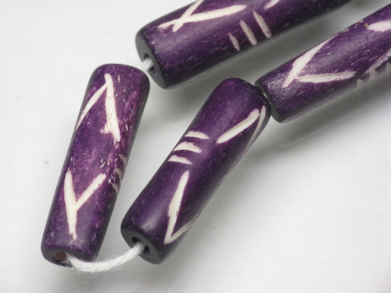 TOKO-BEADS AB202N-10 Bone bead (strand) 6~7mm AB202N-10 ボーンビーズ（連） 6~7mm Asian bead & African bead  Handmade,Lampeork,bead,asia,india,ethnic,parts,accessory,beads とんぼ玉,ビーズ,トンボ玉,アジア,インド,エスニック,手作り,パーツ,アクセサリー