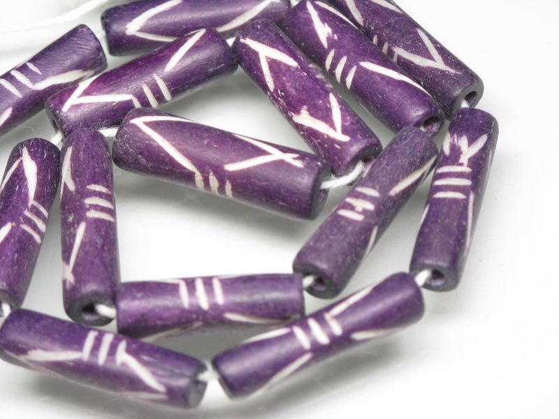TOKO-BEADS AB202N-10 Bone bead (strand) 6~7mm AB202N-10 ボーンビーズ（連） 6~7mm Asian bead & African bead  Handmade,Lampeork,bead,asia,india,ethnic,parts,accessory,beads とんぼ玉,ビーズ,トンボ玉,アジア,インド,エスニック,手作り,パーツ,アクセサリー