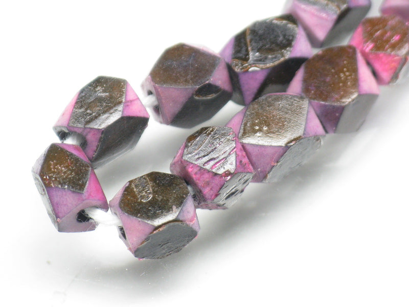 TOKO-BEADS AB204-11N Bone bead (strand) 5~7mm AB204-11N 多面カットボーンビーズ（連） 5~7mm Asian bead & African bead  Handmade,Lampeork,bead,asia,india,ethnic,parts,accessory,beads とんぼ玉,ビーズ,トンボ玉,アジア,インド,エスニック,手作り,パーツ,アクセサリー