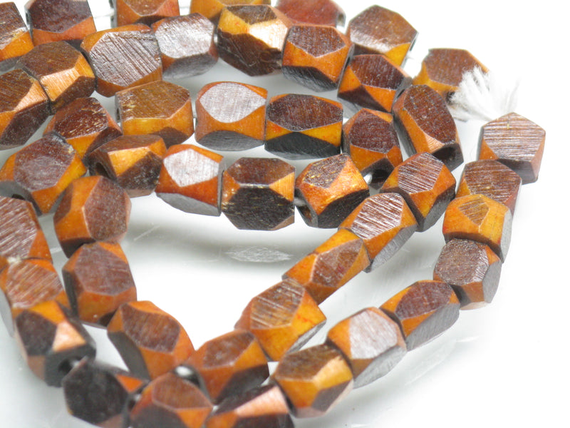 TOKO-BEADS AB204-19N Bone bead (strand) 5~8mm AB204-19N 多面カットボーンビーズ（連） 5~8mm Asian bead & African bead  Handmade,Lampeork,bead,asia,india,ethnic,parts,accessory,beads とんぼ玉,ビーズ,トンボ玉,アジア,インド,エスニック,手作り,パーツ,アクセサリー