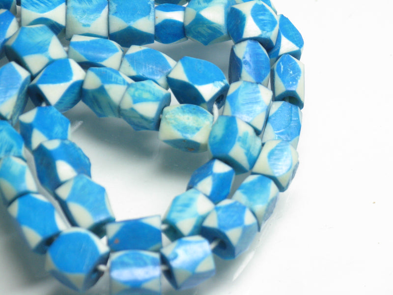 TOKO-BEADS AB204-23N Bone bead (strand) 6mm AB204-23N 多面カットボーンビーズ（連） 6mm Asian bead & African bead  Handmade,Lampeork,bead,asia,india,ethnic,parts,accessory,beads とんぼ玉,ビーズ,トンボ玉,アジア,インド,エスニック,手作り,パーツ,アクセサリー