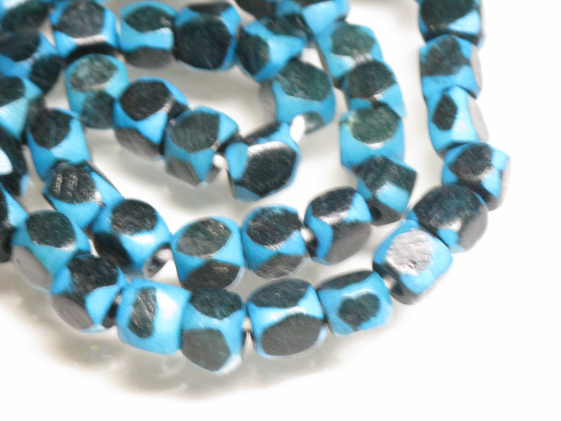 TOKO-BEADS AB204-37N Bone bead (strand) 6~6.5mm AB204-37N 多面カットボーンビーズ（連） 6~6.5mm Asian bead & African bead  Handmade,Lampeork,bead,asia,india,ethnic,parts,accessory,beads とんぼ玉,ビーズ,トンボ玉,アジア,インド,エスニック,手作り,パーツ,アクセサリー