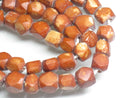 TOKO-BEADS AB205-11N Bone bead (strand) 6~8mm AB205-11N 多面カットボーンビーズ（連） 6~8mm Asian bead & African bead  Handmade,Lampeork,bead,asia,india,ethnic,parts,accessory,beads とんぼ玉,ビーズ,トンボ玉,アジア,インド,エスニック,手作り,パーツ,アクセサリー