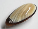 TOKO-BEADS | TOKO-BEADS |AB303-30 アコヤ貝チャーム（在庫限り） 33mm | TOKO-BEADS |AB303-30 Shell Charm (Final stock) 33mm Asian bead & African bead  Handmade,Lampeork,bead,asia,india,ethnic,parts,accessory,beads とんぼ玉,ビーズ,トンボ玉,アジア,インド,エスニック,手作り,パーツ,アクセサリー