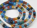 TOKO-BEADS AG001N-13 Glass Seed bead (strand) 4~6mm AG001N-13 ガラスシードビーズ（連） 4~6mm Asian bead & African bead  Handmade,Lampeork,bead,asia,india,ethnic,parts,accessory,beads とんぼ玉,ビーズ,トンボ玉,アジア,インド,エスニック,手作り,パーツ,アクセサリー