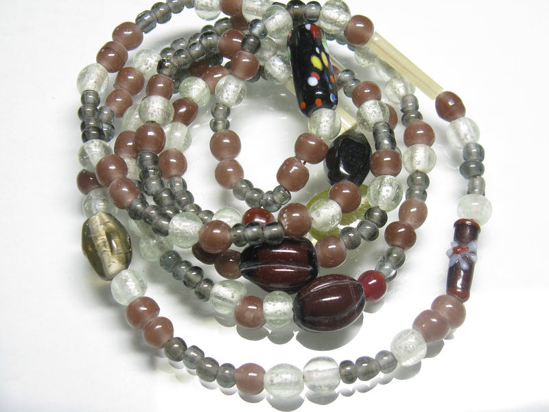 TOKO-BEADS AG001N-20 Assorted glass bead 120cm (strand) 5~13mm AG001N-20 ガラスビーズアソート120cm（連） 5~13mm Asian bead & African bead  Handmade,Lampeork,bead,asia,india,ethnic,parts,accessory,beads とんぼ玉,ビーズ,トンボ玉,アジア,インド,エスニック,手作り,パーツ,アクセサリー