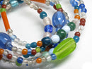 TOKO-BEADS AG001-23N Assorted glass bead 120cm (strand) 5~13mm AG001-23N ガラスビーズアソート120cm（連） 5~13mm Asian bead & African bead  Handmade,Lampeork,bead,asia,india,ethnic,parts,accessory,beads とんぼ玉,ビーズ,トンボ玉,アジア,インド,エスニック,手作り,パーツ,アクセサリー