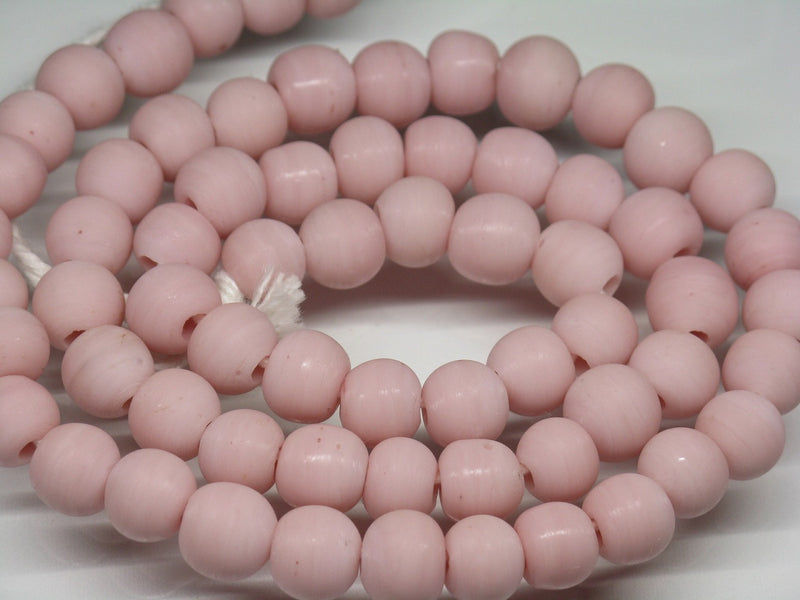 TOKO-BEADS AG002N-10 Glass bead (strand) 7~8mm AG002N-10 つや消しガラスビーズ（連） 7~8mm Asian bead & African bead  Handmade,Lampeork,bead,asia,india,ethnic,parts,accessory,beads とんぼ玉,ビーズ,トンボ玉,アジア,インド,エスニック,手作り,パーツ,アクセサリー