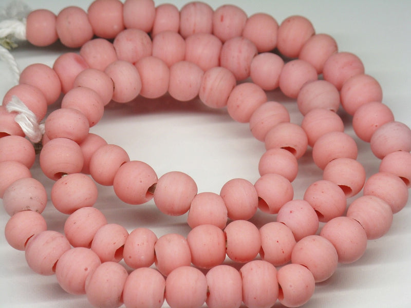 TOKO-BEADS AG002N-11 Glass bead (strand) 7~8mm AG002N-11 つや消しガラスビーズ（連） 7~8mm Asian bead & African bead  Handmade,Lampeork,bead,asia,india,ethnic,parts,accessory,beads とんぼ玉,ビーズ,トンボ玉,アジア,インド,エスニック,手作り,パーツ,アクセサリー