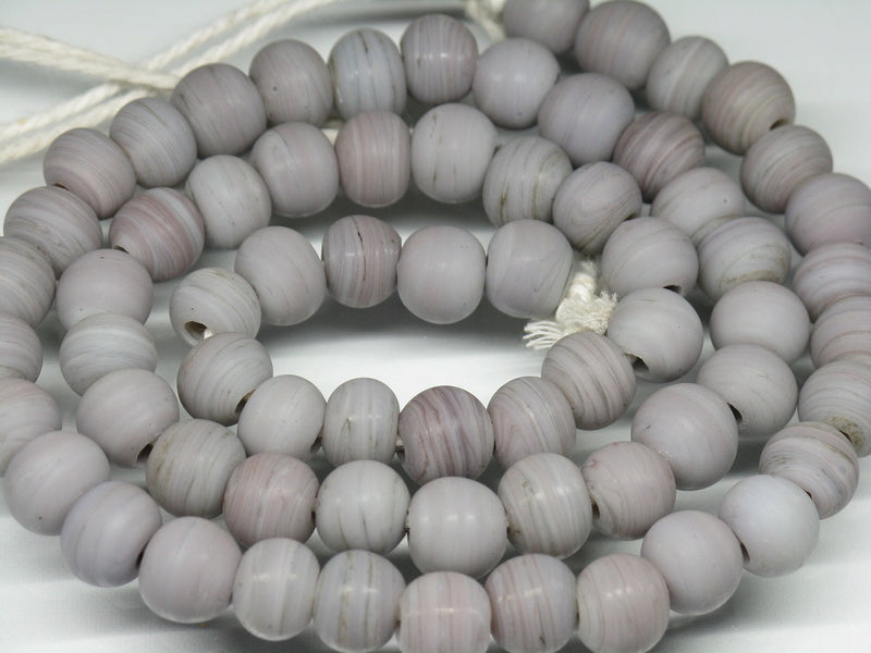 TOKO-BEADS AG002N-18 Glass bead (strand) 7~8mm AG002N-18 つや消しガラスビーズ（連） 7~8mm Asian bead & African bead  Handmade,Lampeork,bead,asia,india,ethnic,parts,accessory,beads とんぼ玉,ビーズ,トンボ玉,アジア,インド,エスニック,手作り,パーツ,アクセサリー