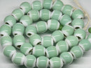 TOKO-BEADS AG003N-04 Glass bead (strand) 10~12mm AG003N-04 ガラスビーズ（連） 10~12mm Asian bead & African bead  Handmade,Lampeork,bead,asia,india,ethnic,parts,accessory,beads とんぼ玉,ビーズ,トンボ玉,アジア,インド,エスニック,手作り,パーツ,アクセサリー