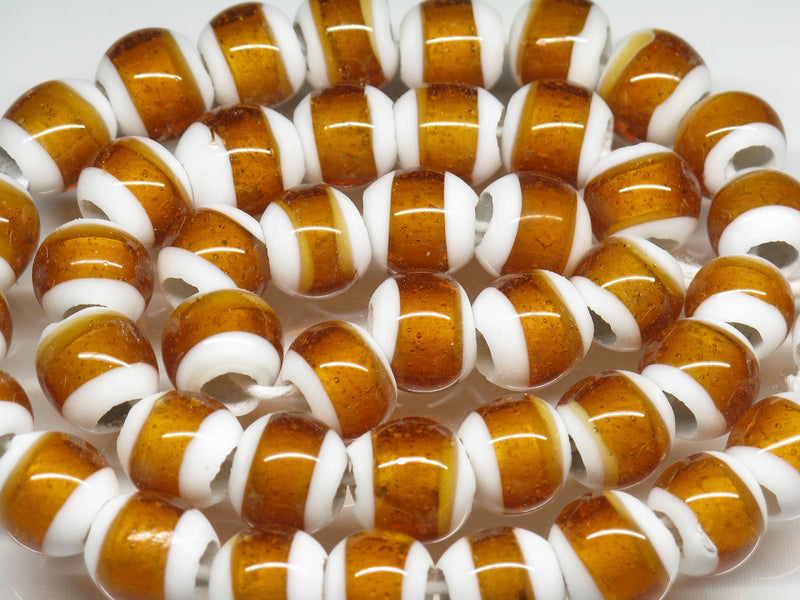 TOKO-BEADS AG003N-12 Glass bead (strand) 10~12mm AG003N-12 ガラスビーズ（連） 10~12mm Asian bead & African bead  Handmade,Lampeork,bead,asia,india,ethnic,parts,accessory,beads とんぼ玉,ビーズ,トンボ玉,アジア,インド,エスニック,手作り,パーツ,アクセサリー