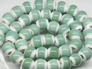 TOKO-BEADS AG003N-18 Glass bead (strand) 10~12mm AG003N-18 ガラスビーズ（連） 10~12mm Asian bead & African bead  Handmade,Lampeork,bead,asia,india,ethnic,parts,accessory,beads とんぼ玉,ビーズ,トンボ玉,アジア,インド,エスニック,手作り,パーツ,アクセサリー