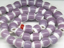 TOKO-BEADS AG003N-32 Glass bead (strand) 10mm AG003N-32 ガラスビーズ（連） 10mm Asian bead & African bead  Handmade,Lampeork,bead,asia,india,ethnic,parts,accessory,beads とんぼ玉,ビーズ,トンボ玉,アジア,インド,エスニック,手作り,パーツ,アクセサリー