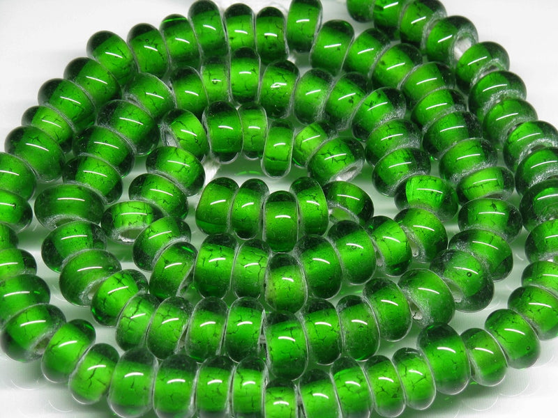 TOKO-BEADS AG005N-06 Glass bead (strand) 10~11mm AG005N-06 リング型ビーズ（連） 10~11mm Asian bead & African bead  Handmade,Lampeork,bead,asia,india,ethnic,parts,accessory,beads とんぼ玉,ビーズ,トンボ玉,アジア,インド,エスニック,手作り,パーツ,アクセサリー