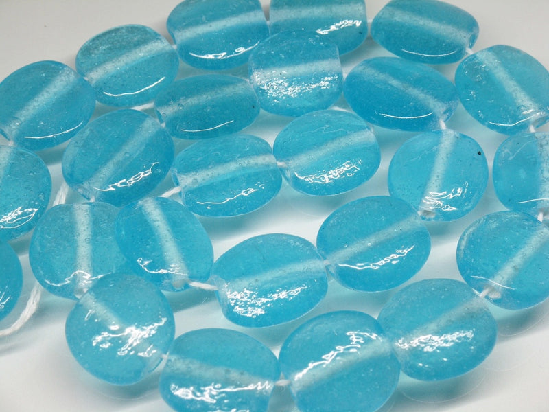 TOKO-BEADS AG008N-02 Glass bead (strand) 17mm AG008N-02 丸型フラットビーズ（連） 17mm Asian bead & African bead  Handmade,Lampeork,bead,asia,india,ethnic,parts,accessory,beads とんぼ玉,ビーズ,トンボ玉,アジア,インド,エスニック,手作り,パーツ,アクセサリー