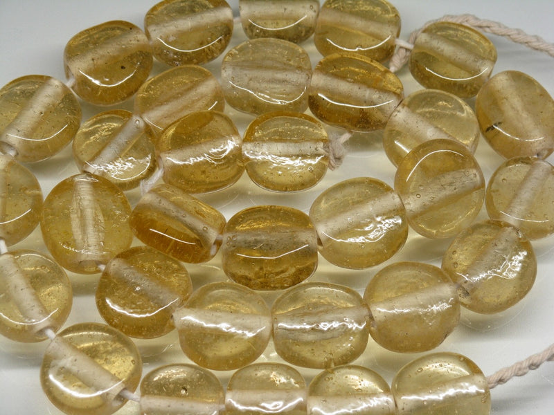 TOKO-BEADS AG008N-27 Glass bead (strand) 14~16mm AG008N-27 丸型フラットビーズ（連） 14~16mm Asian bead & African bead  Handmade,Lampeork,bead,asia,india,ethnic,parts,accessory,beads とんぼ玉,ビーズ,トンボ玉,アジア,インド,エスニック,手作り,パーツ,アクセサリー
