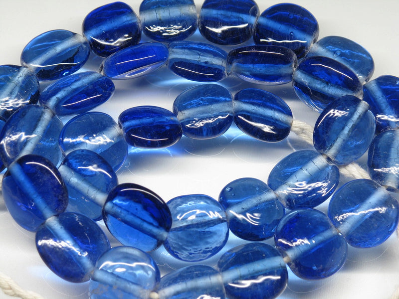 TOKO-BEADS AG008N-31 Glass bead (strand) 14~15mm AG008N-31 丸型フラットビーズ（連） 14~15mm Asian bead & African bead  Handmade,Lampeork,bead,asia,india,ethnic,parts,accessory,beads とんぼ玉,ビーズ,トンボ玉,アジア,インド,エスニック,手作り,パーツ,アクセサリー