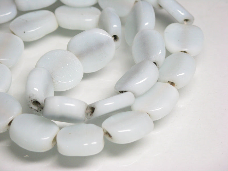 TOKO-BEADS AG008-54N Glass bead (strand) 12~17mm AG008-54N 丸型フラットビーズ（連） 12~17mm Asian bead & African bead  Handmade,Lampeork,bead,asia,india,ethnic,parts,accessory,beads とんぼ玉,ビーズ,トンボ玉,アジア,インド,エスニック,手作り,パーツ,アクセサリー