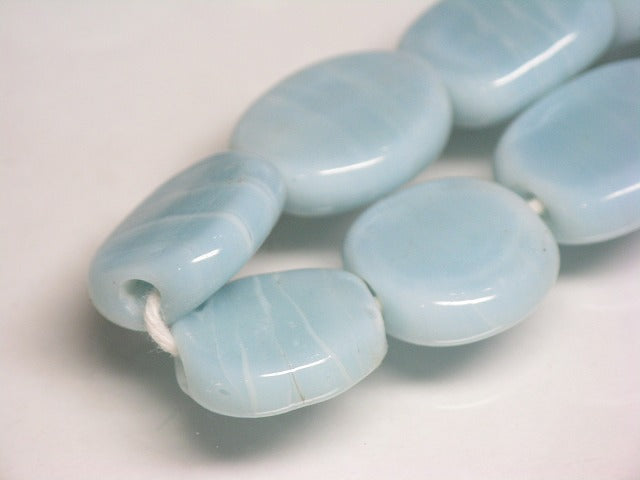 TOKO-BEADS AG008-58N Glass bead (strand) 12~17mm AG008-58N 丸型フラットビーズ（連） 12~17mm Asian bead & African bead  Handmade,Lampeork,bead,asia,india,ethnic,parts,accessory,beads とんぼ玉,ビーズ,トンボ玉,アジア,インド,エスニック,手作り,パーツ,アクセサリー