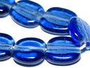 TOKO-BEADS AG008-60N Glass bead (strand) 12~17mm AG008-60N 丸型フラットビーズ（連） 12~17mm Asian bead & African bead  Handmade,Lampeork,bead,asia,india,ethnic,parts,accessory,beads とんぼ玉,ビーズ,トンボ玉,アジア,インド,エスニック,手作り,パーツ,アクセサリー